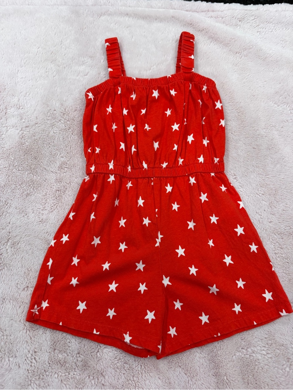 Old Navy:Red Star-Print Girls' Romper